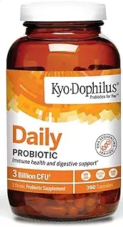 Kyo-Dophilus Daily Probiotic, Immune and Digestive Support, 360 capsules (Packaging may vary)