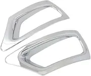 SSRAY Rear Fog Light Lamp Cover Trim, Fit For Dodge, Journey JC Fiat Freemont 2013-2020 Chrome Car Tail Foglight Bezel Trims Accessories Tail Light Cover Guard