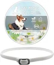 Calming Collar for Dogs - Calming Pheromone Collar for Cats - Breakaway Pet Supplies Adjustable Calm Diffuser for Small Doggy, All Breeds & Indoor