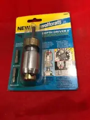 WOLFCRAFT #2421 DEPTH DRIVER II W/ PHILLLIPS #2 & SLOTTED #6-#8 AND ROBERTSON #2