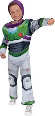 Rubies Buzz Deluxe Lightyear Movie Costume for 6-8 Years Kids