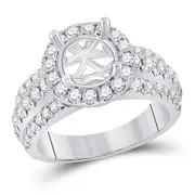 1 1/5CT-Diamond SM 2CT-CRD BRIDAL RING