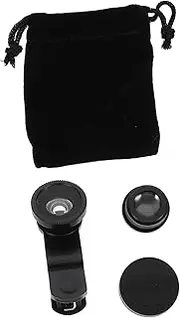 UTHCLO 2sets Smartphone Camera Lens Kit Multipurpose Fisheye Macro Wide Angle Lenses for Stunning Photos of Scenery Architecture More Compatible All Cell Phones