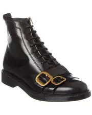 TODs Lace-Up Leather Boot
