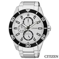 在飛比找momo購物網優惠-【CITIZEN 星辰】Eco-Drive Sporty 光