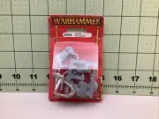 Warhammer Empire Cavalry Pistoliers 8560A Figure Metal OOP 1997 New Sealed VTG