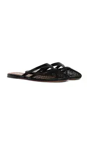 [ALAÏA] Fishnet Mules