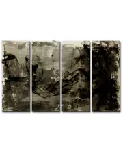 Ready2HangArt Glitzy Mist XIX Wrapped Canvas Wall Art by Tristan Scott