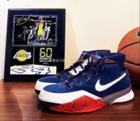 在飛比找Yahoo!奇摩拍賣優惠-Nike Kobe 1  Protro 美國隊 藍紅白 實戰