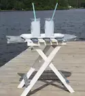 BEACH HOME DECOR, Fish Talble, Beach Deck Tables, Sea Side Home Decor