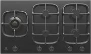 Electrolux 90cm Ceramic Black Glass Gas Cooktop