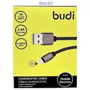 Budi 3 Meter iphone USB Fast Charging Super Durable Cable