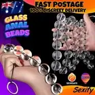 Glass Anal Beads Anal Plug Crystal Balls Butt Plug Dildo Thruster Adult Sex toy