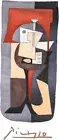 Guitar on Pedestal : Pablo Picasso : Archival Quality Art Print