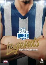 AFL Legends North Melbourne Kangaroos (DVD) 6 Disc Set - Brand New & Sealed