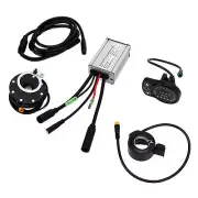 Electric Bike Conversion Kit 36V/48V Controller With 1 To 2 Wire Meter For Ebike