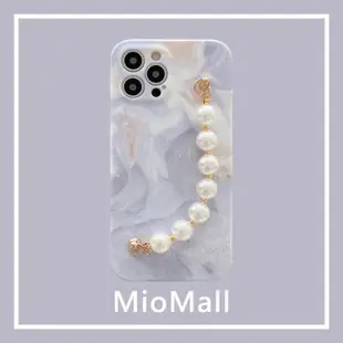 【MioMall 米歐廣場】歐風大理石風格 iPhone 12 ProMax手機殼/手機保護套 軟殼(★細緻精美大理石紋主題★)