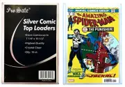 20 Silver Age Comics Books Protection Top Loaders, Clear Comic Toploaders