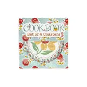 Cook Book Coasters by Lori Holt Set of 4