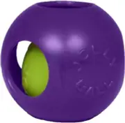 Jolly Pets Teaser Ball Dog Toy, Extra Large/10 Inches, Purple, X - Large/10