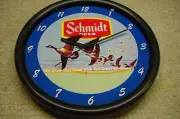 Schmidt Beer Wall Clock - Geese
