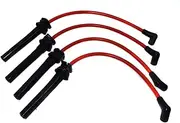 Muzhen Store Isance New 4 Pcs 10.2mm Spark Plug Wire Set for 2002-2006 Compatible with Cooper R50 R52 R53 12127513032