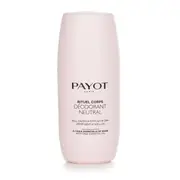 Payot Rituel Corps Deodorant Neutral 24HR Gentle Roll-On 75ml/2.5oz