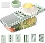 Vegetable Chopper,Cabbage Graters Salad Potato Slicer - Reusable Manual Multifunctional Food Dicer for Home Cooking, Salad, French Fry, Fruit, Garlic