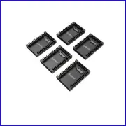 Versatile 2.5 to 3.5 Adapter Bracket for SATA HDD/SSD - 5 Units Included