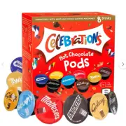 NESCAFE DOLCE GUSTO - CELEBRATION HOT CHOCOLATE CAPSULES - 8 PODS = 8 CUPS