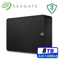 在飛比找PChome24h購物優惠-Seagate 新黑鑽 8TB 3.5吋外接硬碟(STKP8