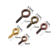 New 500pcs Eyepins Mini Threaded Screw Tiny Eye Pins Clasps Hooks Jewelry Making