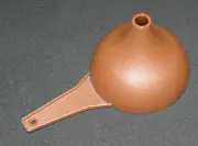 TUPPERWARE Large Brown Funnel Giant Chocolate Kiss Maker Party Favor Tool Gadget