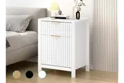 ALFORDSON Bedside Table Nightstand Side Storage 2 Drawers Cabinet