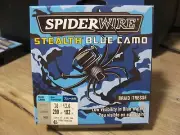 SpiderWire Stealth Blue Camo Braid Fishing Line - 30 LB - 200 Yds - Braided Line