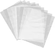 MUELODSIC 200pcs Transparent PVC Heat Shrink Wrap Bags Household Shrink Wrap for Essential Oil Bottles Easy to Use Tight Seal for Packing Displaying Items