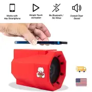 Mad Man Cell Phone Speaker Amplifier No Bluetooth or Cable, USB Charging