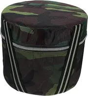 GAROZATION Folding Gardening Stool Multi-Function Portable Stool Outdoor Camping Footstool Sturdy Comfortable