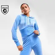 JUICY COUTURE Velour Corset Hoodie