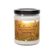Joy Come in the Morning Psalms 30:5 Scented Soy Candle, 9oz
