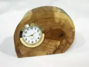 Clock, Sassafras Wood,Tree Limb Branch, Quartz, Includes Extra Battery,Brand New
