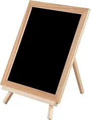 NUOBESTY Standing Easel Blackboard Kids Drawing Board Art Easel Writing Blackboard for Preschoolers
