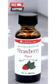 LorAnn Strawberry Candy Oil Flavoring 1oz Super Strength - Kosher USA