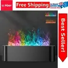 LED Flame Humidifier & Diffuser: Aromatherapy Essential Oil for Calm Spaces
