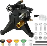 Youxmoto for 308653052 Vertical Pressure Washer Pump 7/8" Shaft, Max 3100 @ 2.5 GPM & Replacement Pump for Power Washer, Compatible with Honda, for Simpson, for Ryobi RY80930, for Homelite 308653054