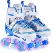 TOMSHOO Kids Roller Blades Adjustable Roller Skates Fashionable Design Z2F9