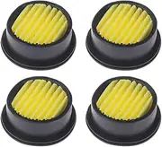 4pcs Air Compressor Elements Silencer Muffler Filter Vacuum Cleaner Pump Element For Air Compressor Muffler 6x2.5cm Plastic