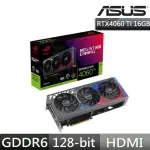 【ASUS 華碩】ROG-STRIX-RTX4060TI-16G-GAMING 顯示卡