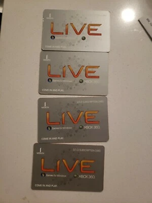 Xbox Live GOLD Subscription Card 1 Month