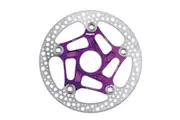Hope Centre Lock Floating Road Rotor 140mm - Purple Size Centre Lock